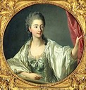 1767 Laure de FitzJames Princesse de Chimay by Louis Michel Van Loo (Versailles)