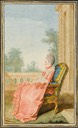 1768 Comtesse de Guiche by Louis Carrogis (Musée Condé - Chantilly France)