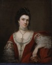 1768 Duchess of St. Albans by Nathaniel Hone (Philip Mould)