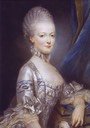 1769 Marie-Antoinette by Joseph Ducreux (Versailles)