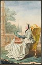 1769 Princesse de Bouillon by Louis Carrogis (Musée Condé - Chantilly France)