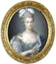 1780 Marie Antoinette by Anne Vallayer-Coster pastel (private collection)