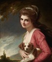 1782 Lady Hamilton (as Nature) by George Romney (Frick Collection - New York City, New York USA)