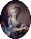 1782 Madame de Montesson (1738-1806) by Antoine Vestier (auctioned by Christie's) Wm despot