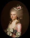 1784 Luise Auguste von Augustenburg met de Orde van Christiaan VII by Jens Juel (location unknown to gogm)