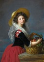 1784 Marie Gabrielle de Gramont, Duchesse de Caderousse by Élisabeth Louise Vigée-Lebrun (Nelson-Atkins Museum - Kansas City, Missouri USA)