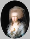1786 Bolette Marie Lindencrone by Jens Juel (private collection)