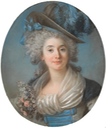 1787 Marie-Josèphe-Félicité de La Rochefoucauld, Vicomtesse de Gand by Adélaïde Labille-Guiard (National Gallery of Art - Washington, DC USA)