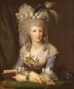 1788 Bouffant coiffure worn by Caroline Juliane Albertine von Schlotheim, by Wilhelm Böttner (Museum Schloss Wilhelmshöhe - Kassel, Hessen, Germany) From interest.com:Dovima2014:arʈ-grαηd-pσrʈrαiʈs: