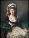 1789 Madame d’Aguesseau de Fresnes in her Turkish harem garb, by Elisabeth Vigée Lebrun (National Gallery of Art - Washington, DC USA)