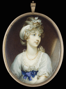 1797 Princess Amelia attributed to Anne Beechey (auctioned by Bonhams)