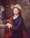 1799 Princess Isabella Lubomirska, nee Czartoryska by Slendzinski after Élisabeth Louise Vigée-Lebrun original sold by Christie's (Muzeum-Zamku w Łańcucie - Łańcut, Podkarpackie Voivodeship, Poland) batguano