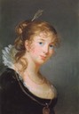 1801 Princess Louise Radziwill Hohenzollern by Élisabeth-Louise Vigee-Lebrun (location unknown to gogm)