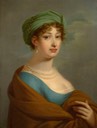 1807 Caroline, Duchess of Saxe-Coburg-Altenburg and grandmother to Prince Albert by or after Josef Grassi and Ludwig Döll (location ?) From pinterest.com:annesaisuwan:elegant-portraits: