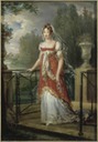 1807 Caroline Murat walking in the gardens of Château de Neuilly by François-Pascal-Simon Gérard (Versailles)