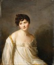 1807 Juliette Récamier by Firmin Massot (Musée des Beaux-Arts - Lyon, Rhône-Alpes, France) From visiterlyon.com/Juliette-Recamier-muse-et-mecene.html