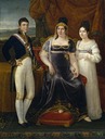 1815 Rreina de Etruria y sus hijos by Jose Aparacio y Inglada (Colección real via Prado)