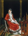 1816 Portrait d'une femme à sa table de toilette, dit l'impératrice Joséphine by ? (Châteaux de Malmaison et Bois-Préau - Rueil-Malmaison, Île-de-France France)