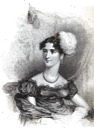 1818 Princess Augusta Wilhelmina Louisa, Duchess of Cambridge (1797-1889) Portrait from La Belle Assemblée, Jan-Dec