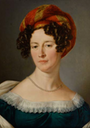 1830 Wilhelmine Gräfin zu Münster by Alexander Macco (auctioned by Koller Zurich)