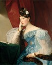 1832 Countess Julie von Woyna by Friedrich von Amerling (Neue Galerie am Landesmuseum Joanneum - Graz Austria)