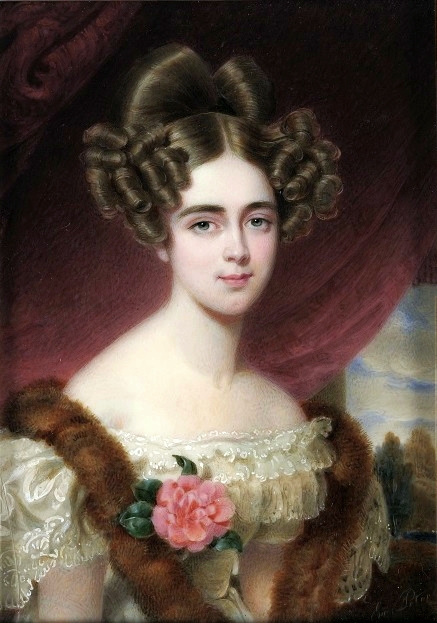 1835 Cecilia of Sweden, Duchess of Oldenburg by Emanuel Thomas Peter ...