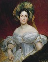 1837 Aurora Demidova by Karl Brullov (location unknown to gogm)