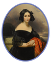 1837 Comtesse Jaubert, née Marie Boigues, by Franz Xaver Winterhalter (private collection) From klimbim.minus.com-mA4LzLijvdvQ8