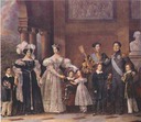 1837 The Bernadotte Family by Fredrik Westin (Gripsholm Palace, Mariefred Sweden)