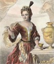 1838 Anne Louise Bénédicte de Bourbon, Duchesse du Maine engraved by Nargeot after Hébert