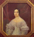 1838 Ekaterina Goncharova, Baroness van Heeckeren by Jean-Baptiste Sabatier (location unknown to gogm) Wm