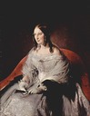 1840-1844 Princess de Sant'Antimo by Francesco Hayez (Museo de San Martino, Napoli Italy)