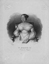 1840 Maria II, Rainha de Portugal by António Joaquim de Santa Barbara