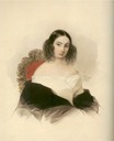 1840 Mariya Stolypin (1819-1895), née Trubetskaya, second marriage Vorontsov by Vladimir Hau (State Russian Museum - St. Petersburg Russia)