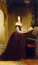 1841 Grand Princess Maria Nikolaievna by Christina Robertson (State Hermitage Museum - St. Petersburg, Russia)