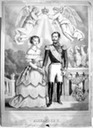 1841 or after Alexander II and Maria Alexandrovna by Carl Lanzedelly