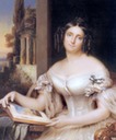 1843 Marie von Sachsen-Weimar by Friedrich Droege (location unknown to gogm)
