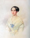 1845 Emilia Karlovna Musina-Pushkina by Vladimir Ivanovich Hau (location unknown to gogm)