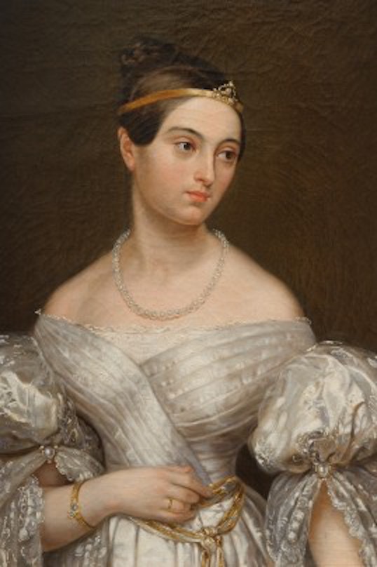 1845 Maria Ivanovna Kochubey (Baryatinskaya) by M.A. Boleslavsky (Samara Regional Art Museum - Samara, Samara Oblast, Russia) Wm X 2