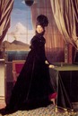 1814 Queen Caroline Murat by Jean-Auguste-Dominique Ingres (private collection)