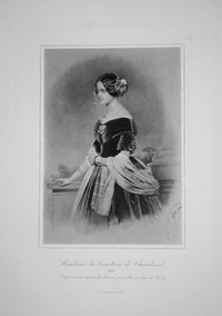 1846 Comtesse de Chambord print EB detint