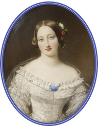 1848 Alexandrine of Baden by Sir William Charles Ross (Royal Collection) Wm despot