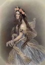 1849 Lady Clementina Villiers as Ondine