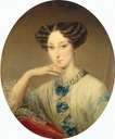 ca. 1850 Grand Duchess Maria Alexandrovna by Christina Robertson (Hermitage)
