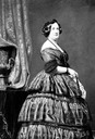1850s middle Lady Gore Onsley probably by Mathew Brady
