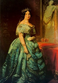 1845-1848 Isabel II by Federico Madrazo y Kunz (Ministerio de Hacienda - Madrid, Spain)
