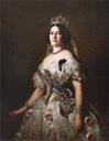 1852 Isabella II of Spain by Franz Xaver Winterhalter (Augustinermuseum - Freiburg, Baden-Württemberg, Germany) From the-athenaeum.org