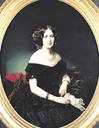 1853 Baroness of Weisweiller by Federico de Madrazo y Kuntz (Musée Bonnat, Bayonne France)