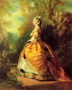 1854 Empress Eugénie à la Marie Antoinette by Franz Xaver Winterhalter (Metropolitan Museum)