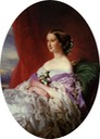1854 Empress Eugénie by Franz Xaver Winterhalter (private collection) Wm UPGRADE
